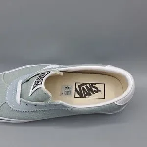 Vans Shoes New Vans Sport Washed Denim Light Blue True White